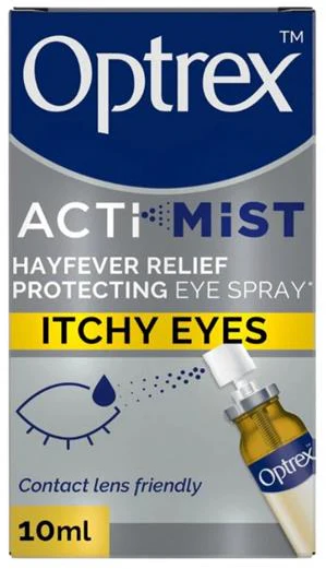 Optrex Actimist Double Action Spray Itchy & Watery Eyes 10ml