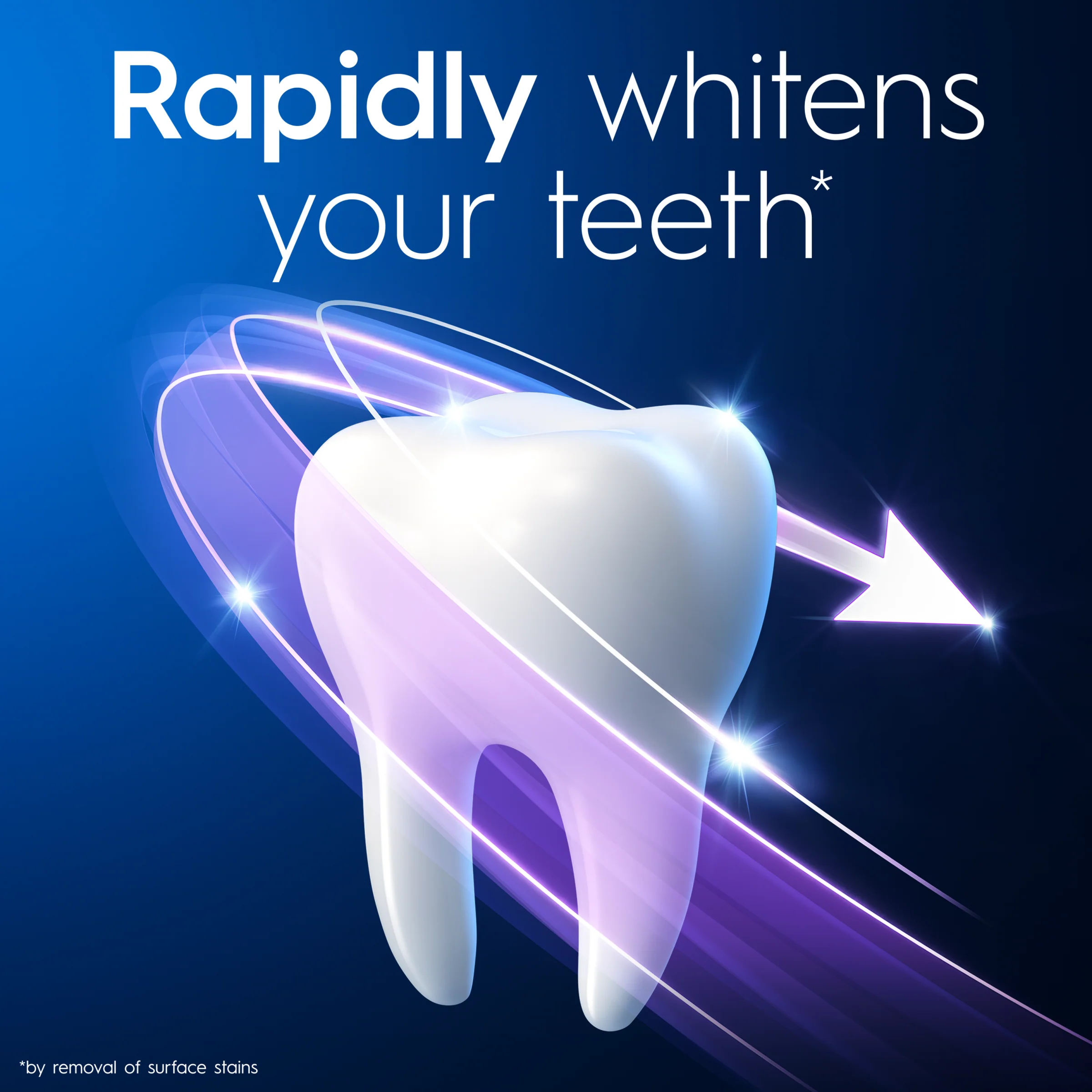 ORAL B 3D WHITE EXPRESS WHITENING GLOSSY WHITE TOOTHPASTE 75ML - Image 3