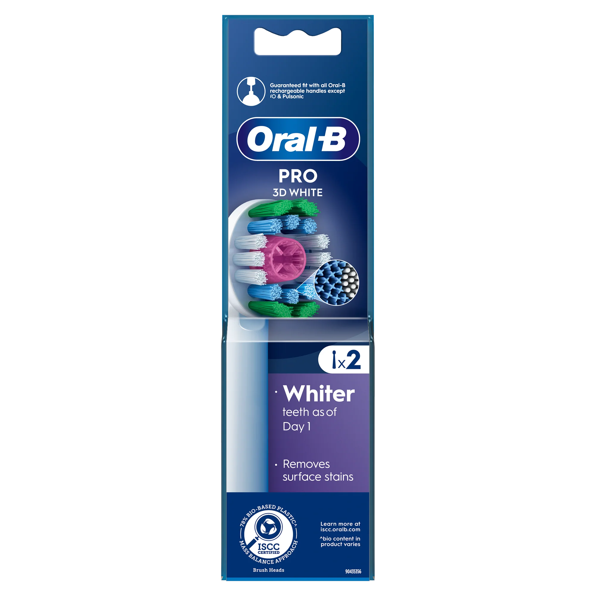 ORAL B 3D WHITE REFILL HEADS 2 PACK - Image 2
