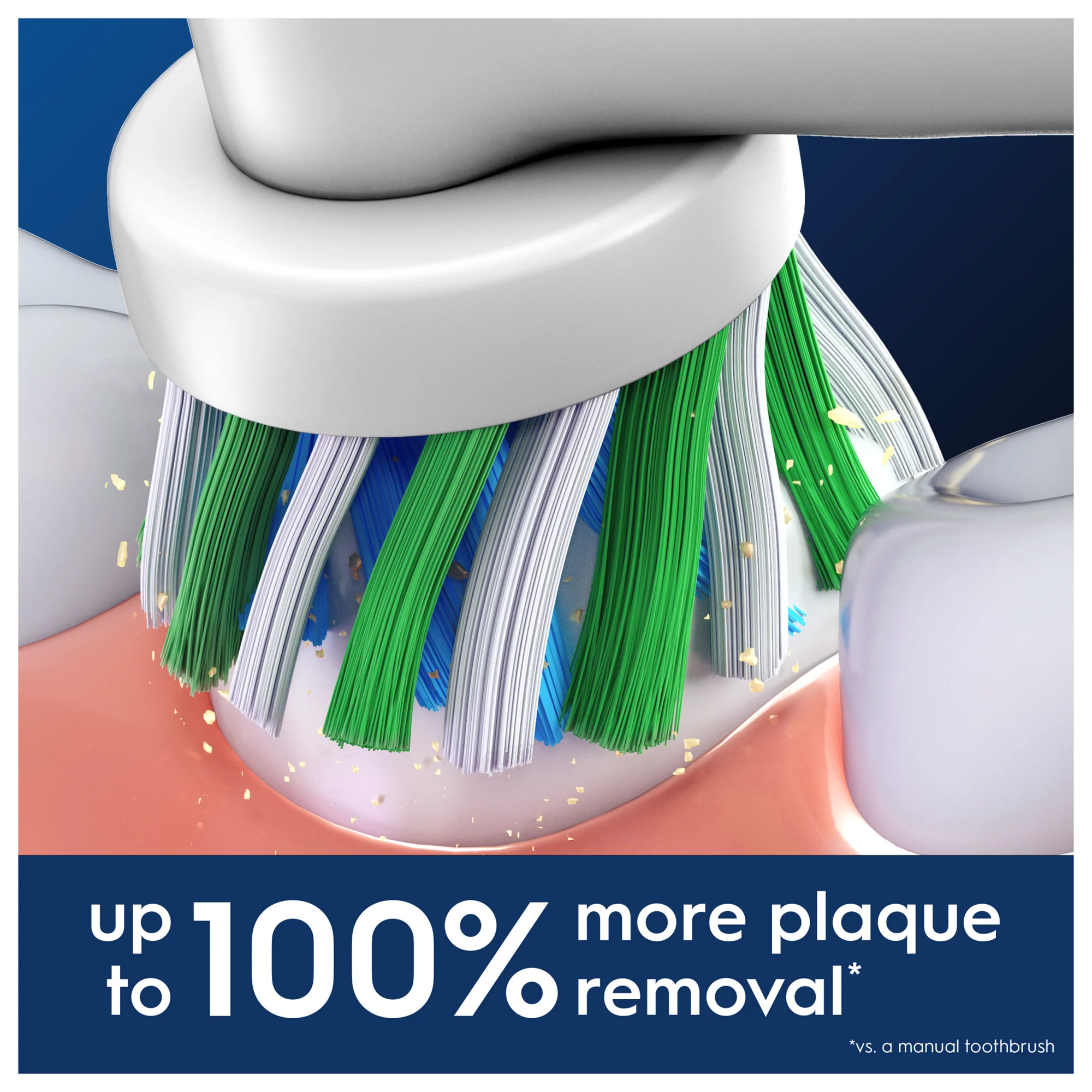 ORAL B CROSS ACTION REFILL HEADS 2 PACK - Image 4