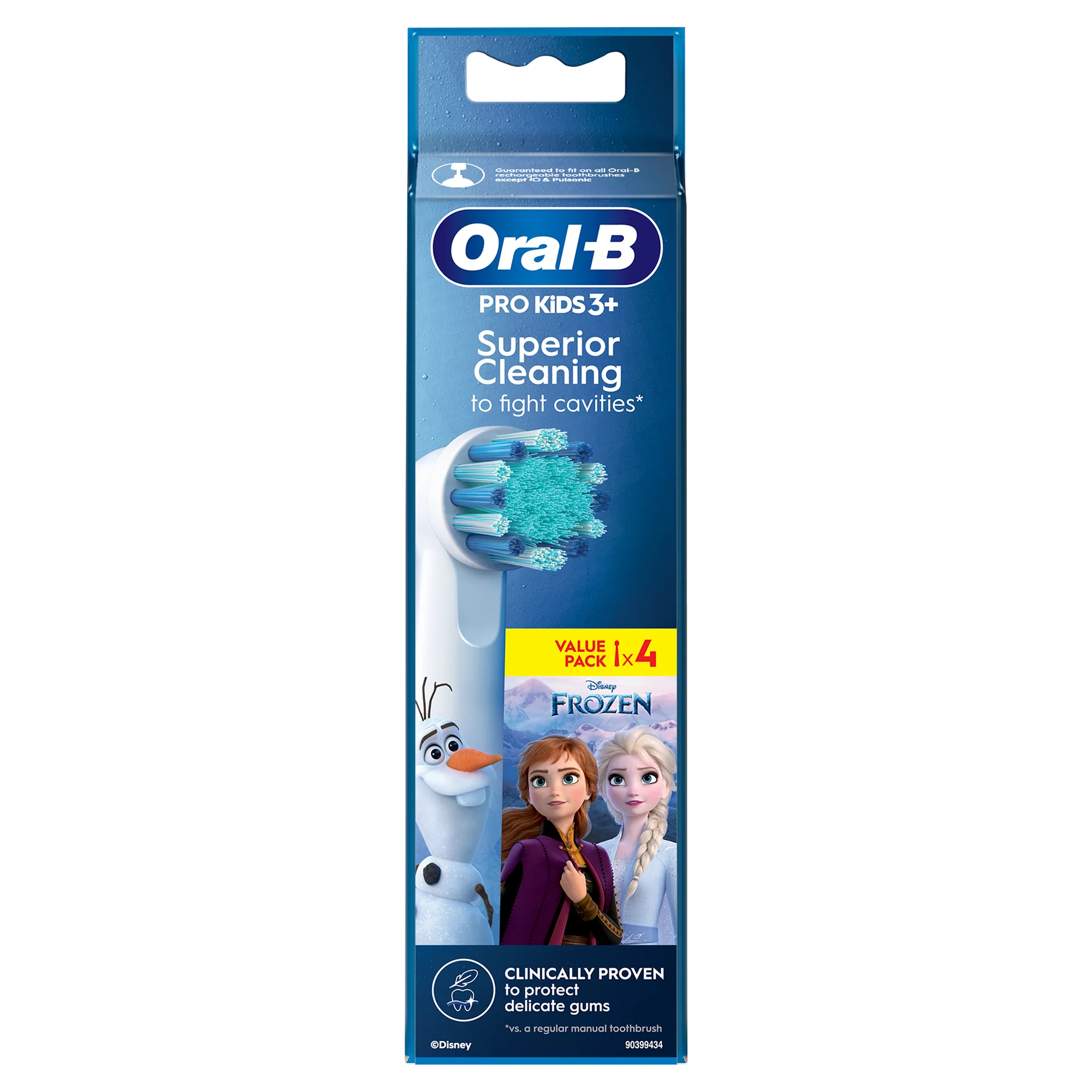 ORAL B KIDS STAGES FROZEN REFILL HEADS 4 PACK - Image 7