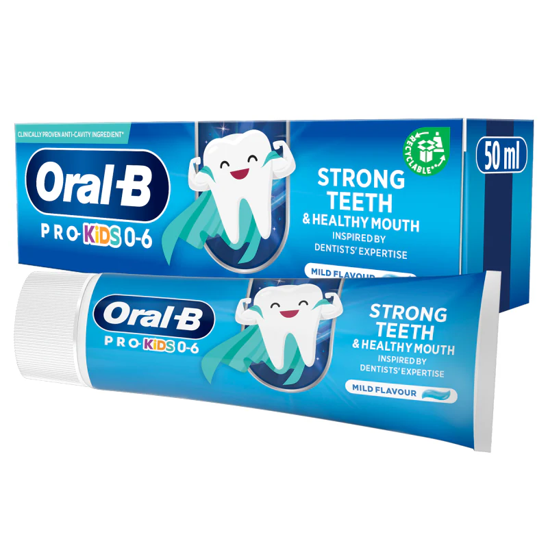 Oral B Pro Kids Toothpaste Age 0-6 50ml - Image 7