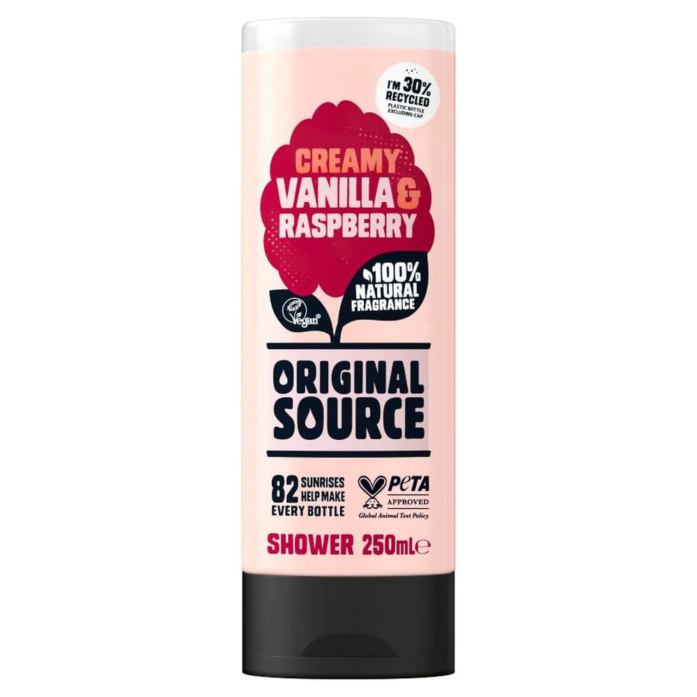 Original Source Vanilla & Raspberry Shower Gel 250ml