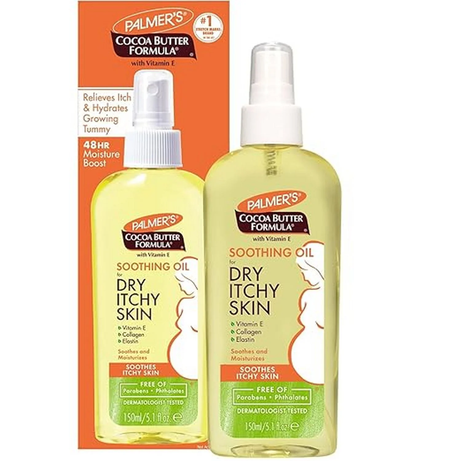 Palmers Cocoa Butter Soothing Oil For Dry Itchy Skin 150ML