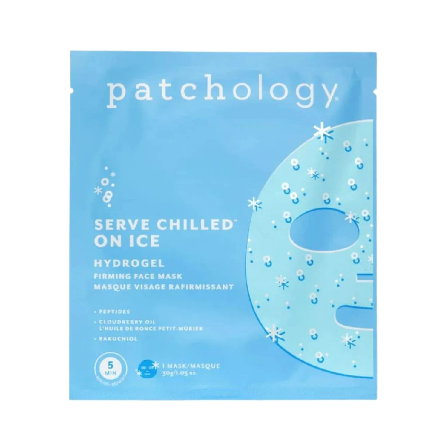 Patchology Serve Chilled On Ice Hydrogel Mask 1 Pack
