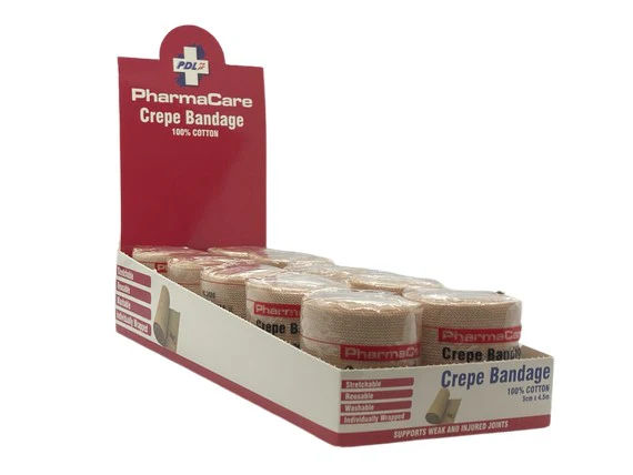 PharmaCare Crepe Bandage 5cm x 4.5m - Image 2