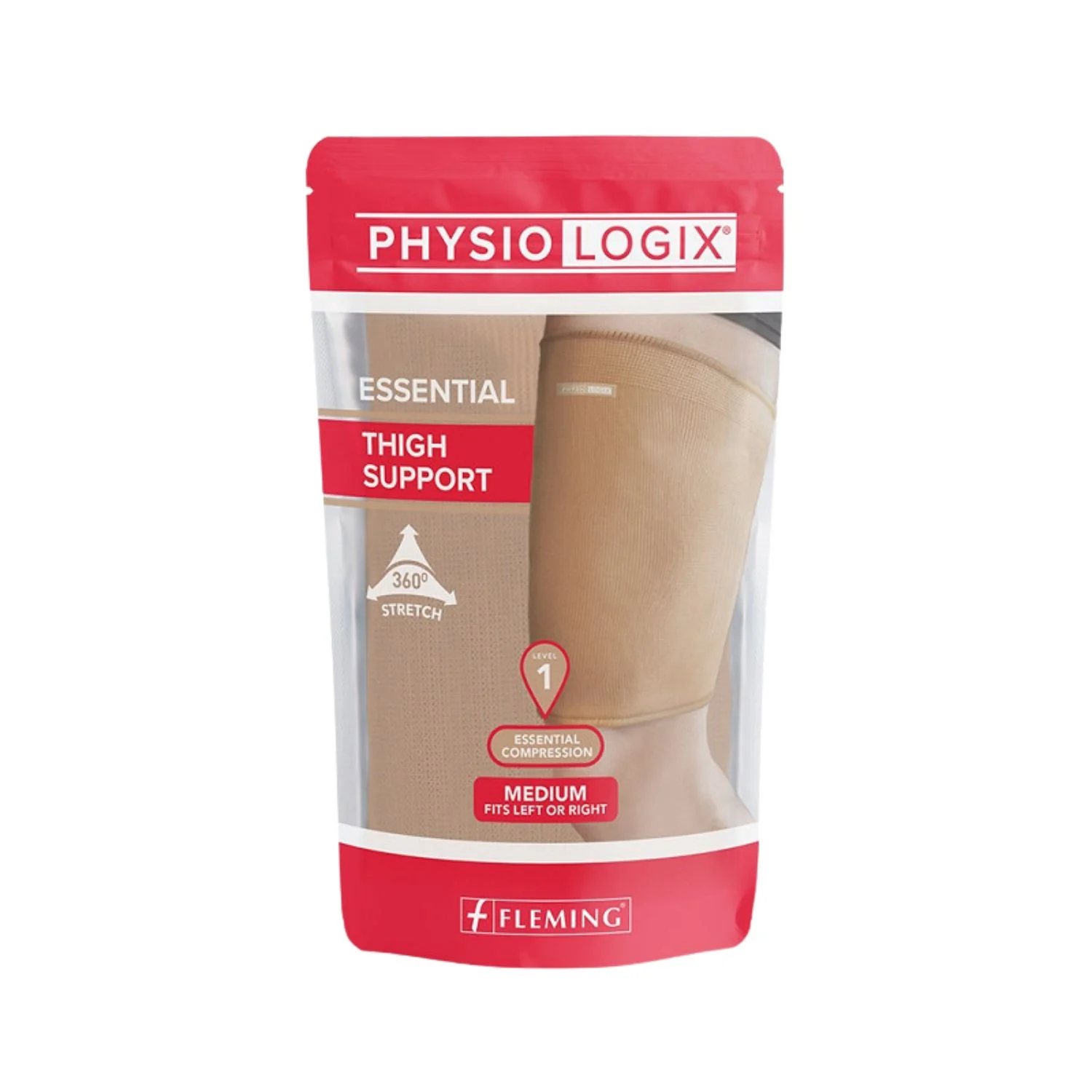 PhysioLogix Essential Beige Thigh Support – Small