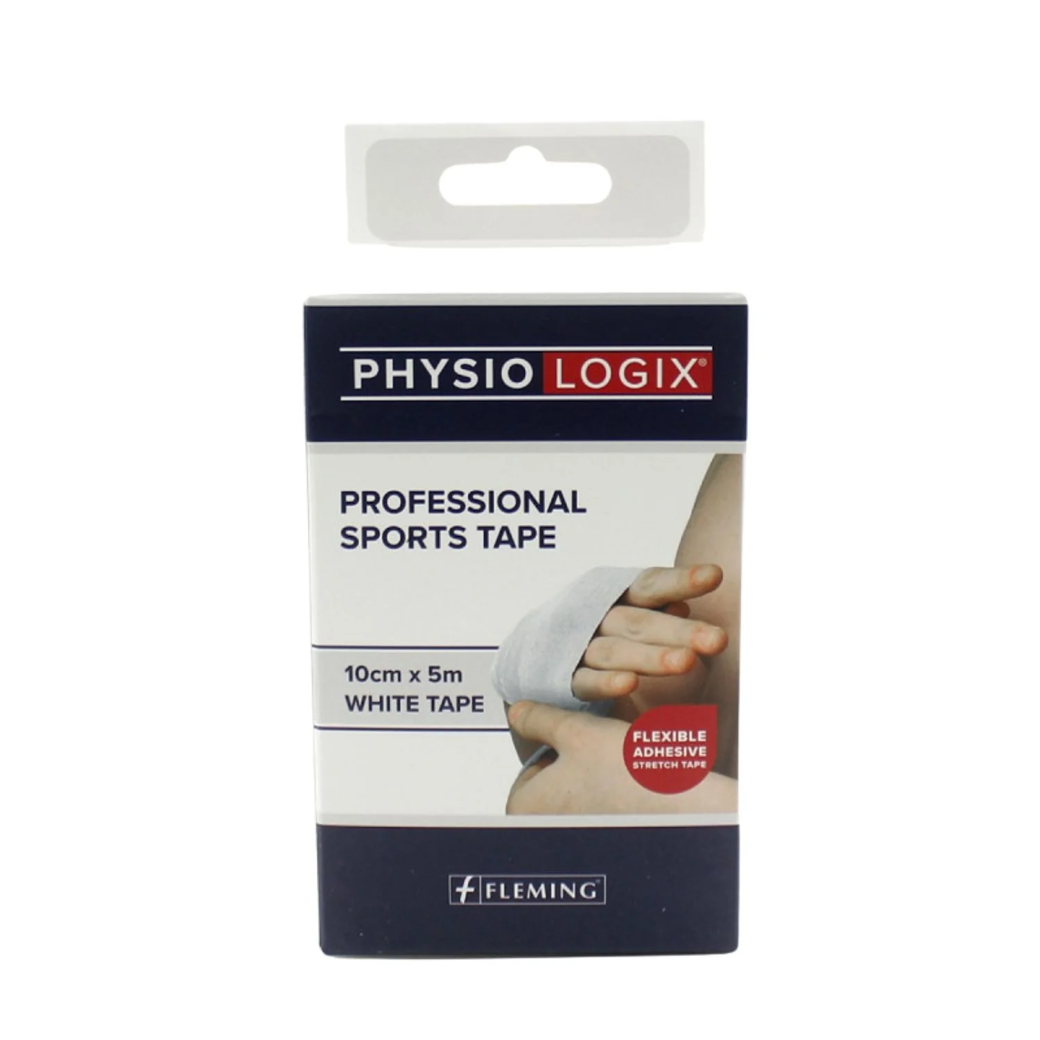 PhysioLogix Sports Tape 10cm x 5m – White