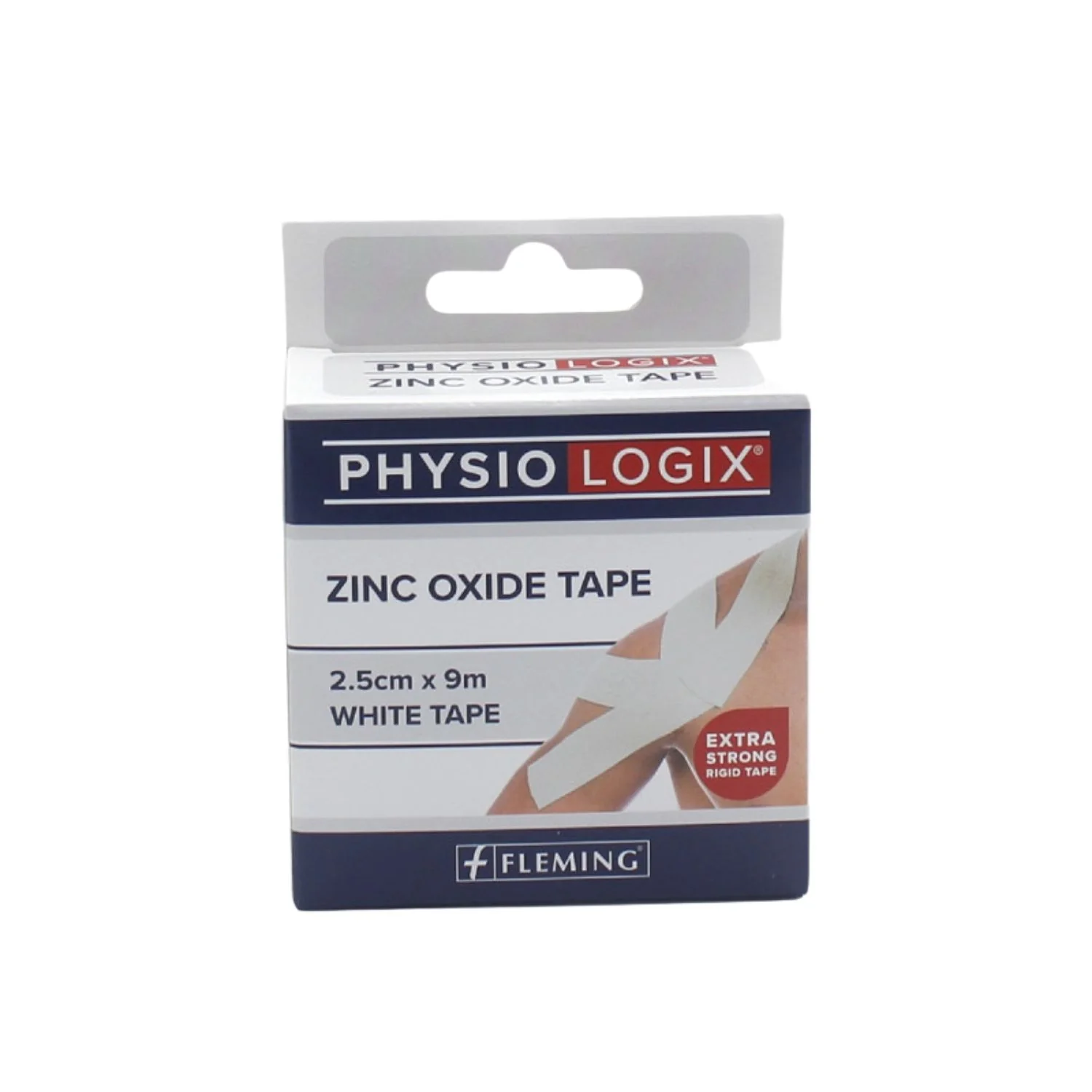 PhysioLogix Zinc Oxide Tape 2.5cm x 10m – White