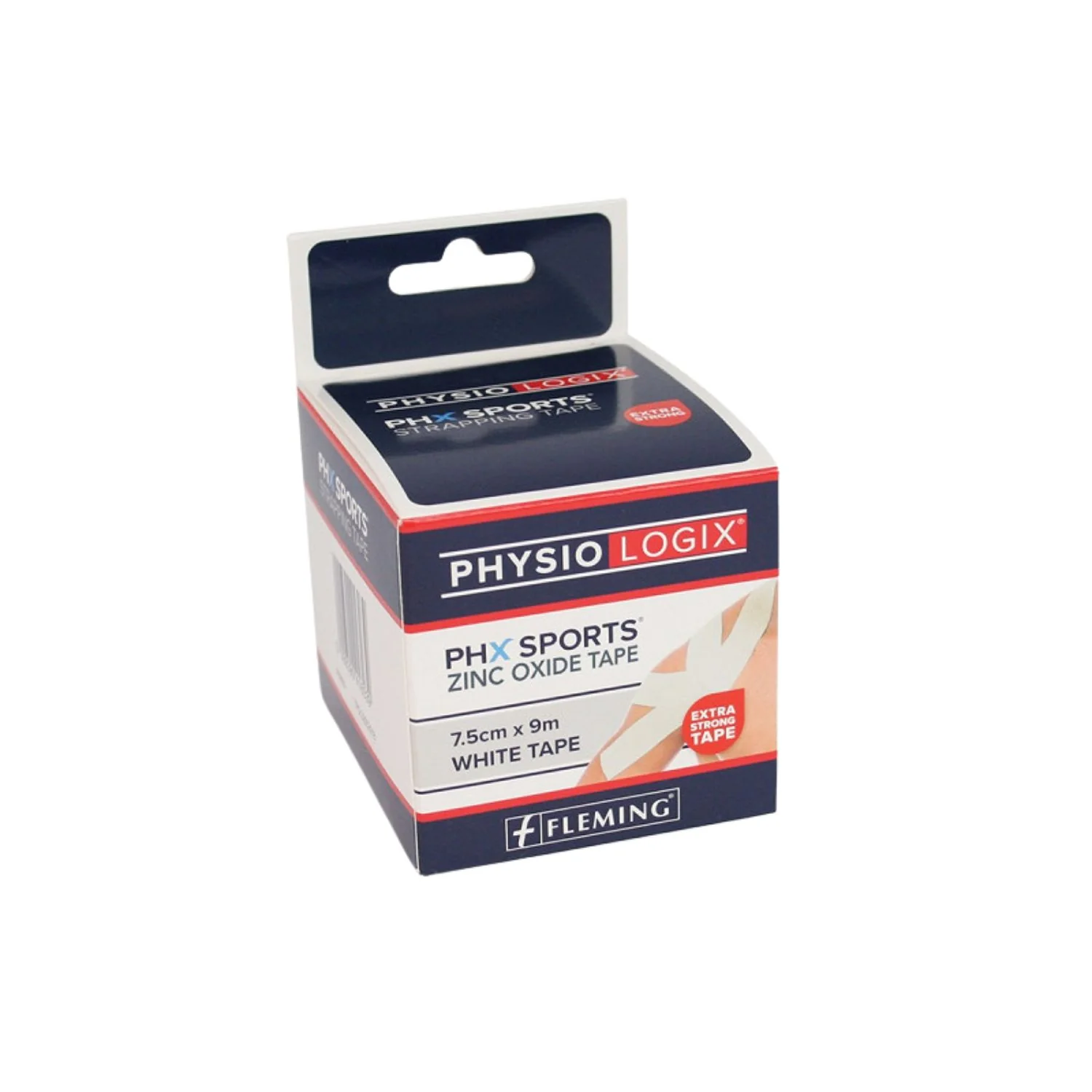 PhysioLogix Zinc Oxide Tape 7.5cm x 10m – White