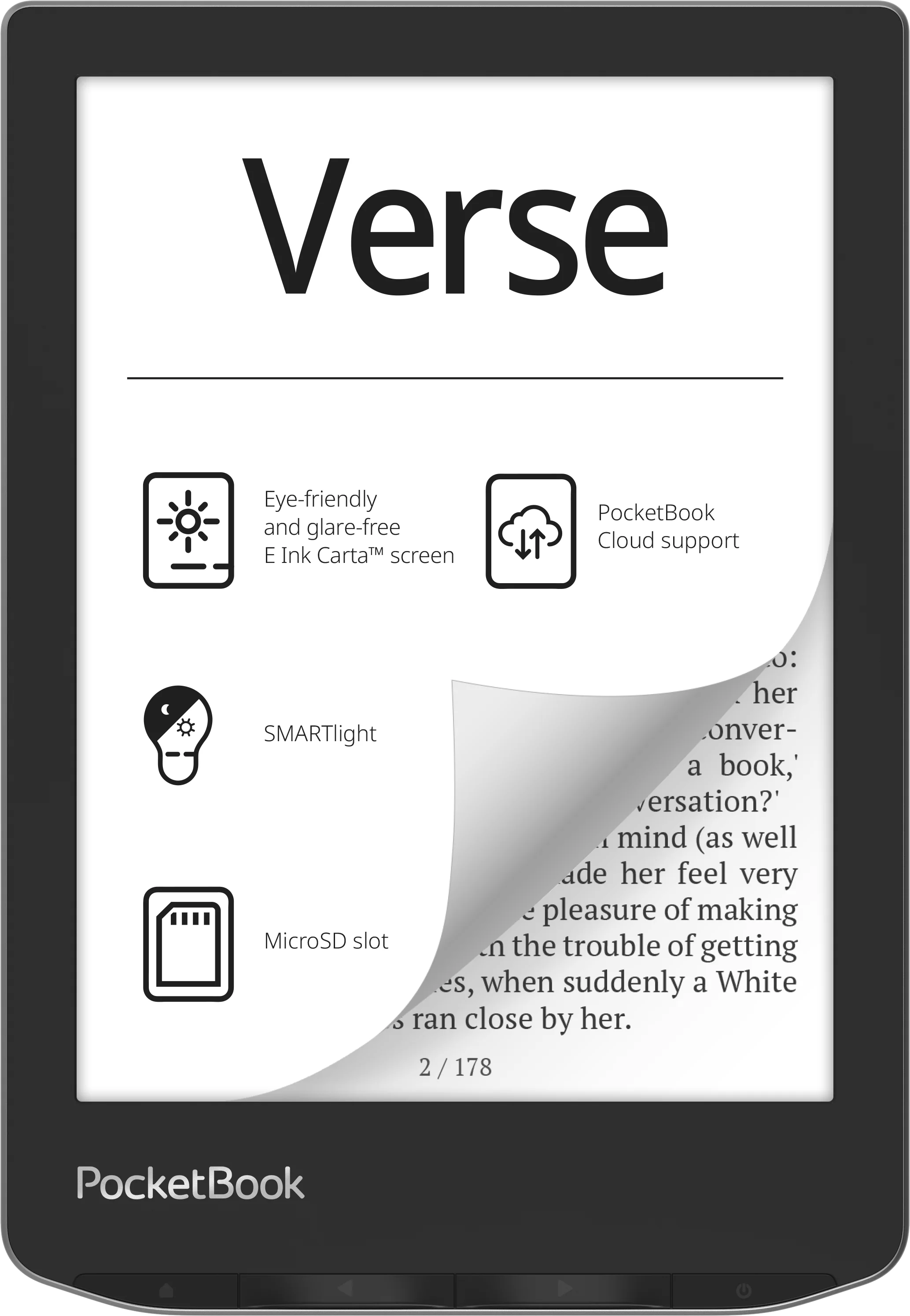 Pocketbook Verse Reader 8GB Mist Grey
