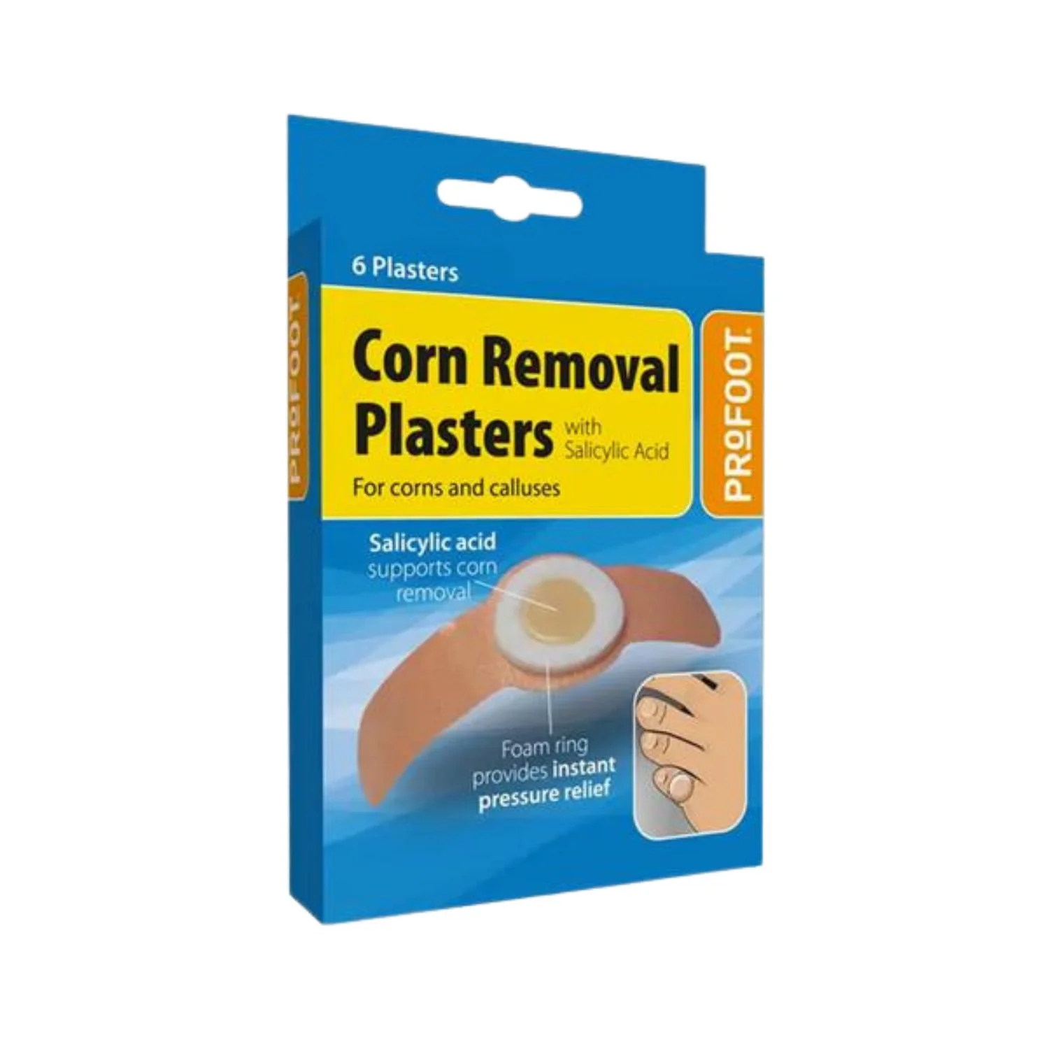 ProFoot Corn Removal Plasters – 6 Pack