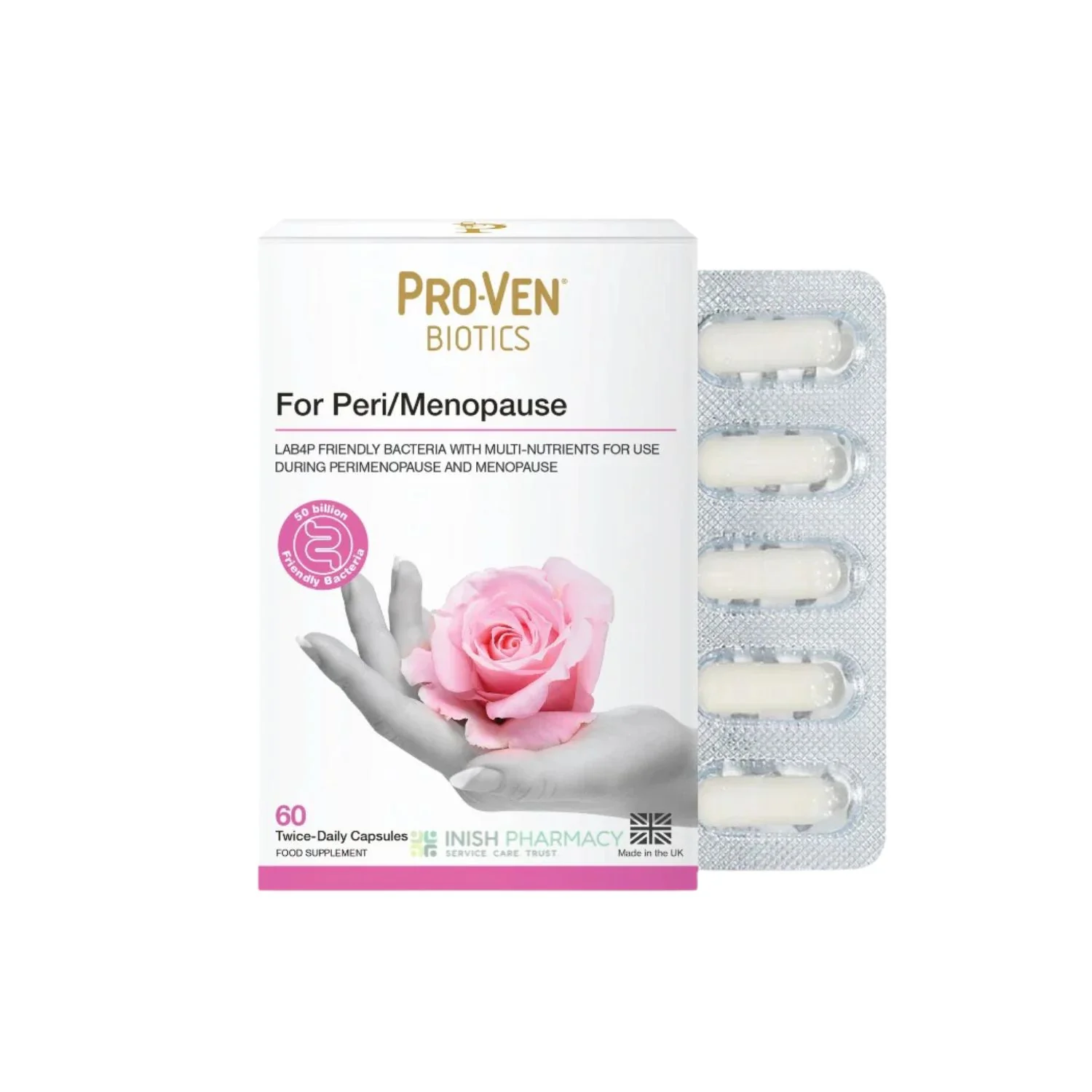 ProVen Biotics For Peri & Menopause 60 Capsules