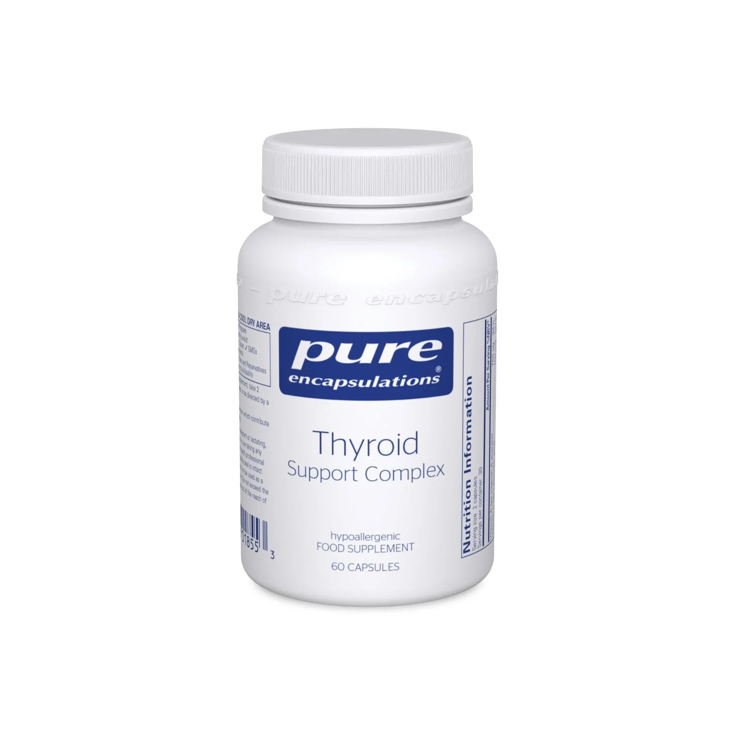 Pure Encapsulations Thyroid Support Complex 60caps