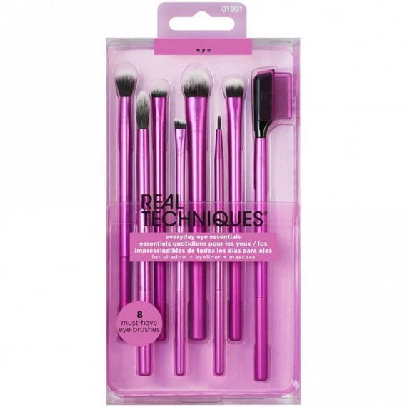 Real Techniques Everyday Eye Essentials Makeup Brush Kit