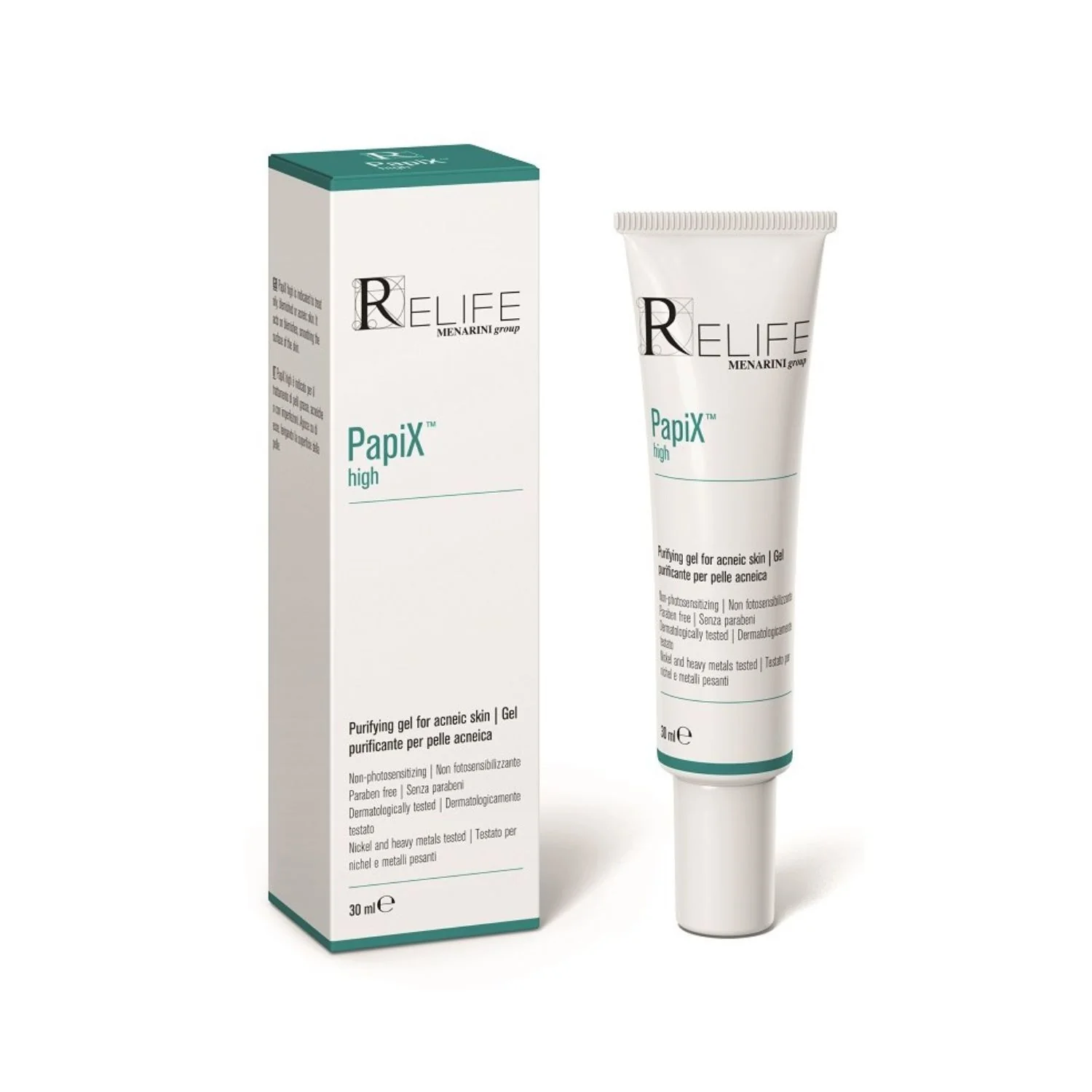 Relife PapiX High Purifying Gel for Acne-Prone Skin 30ml