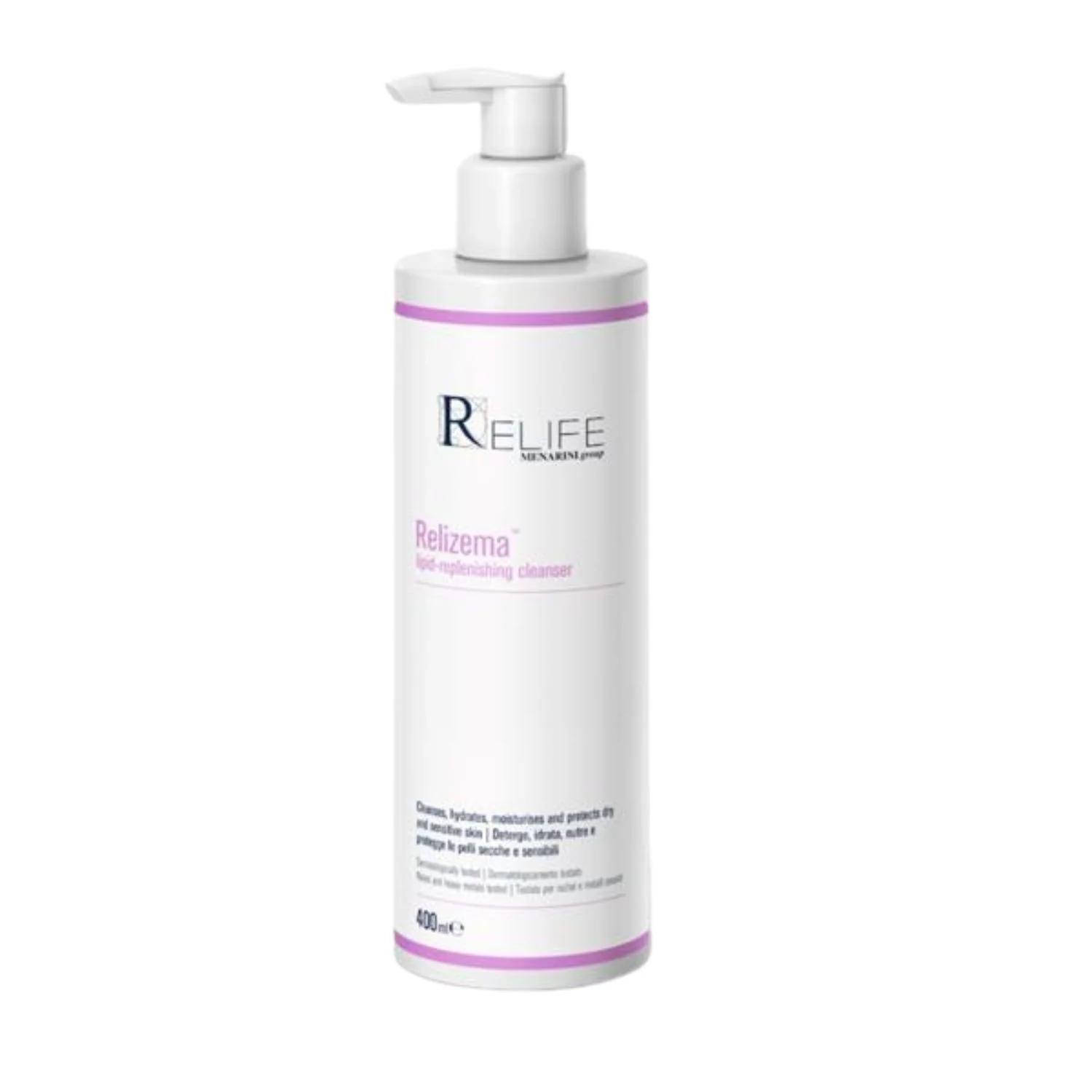 Relife Relizema Lipid-Replenishing Cleanser 400ml