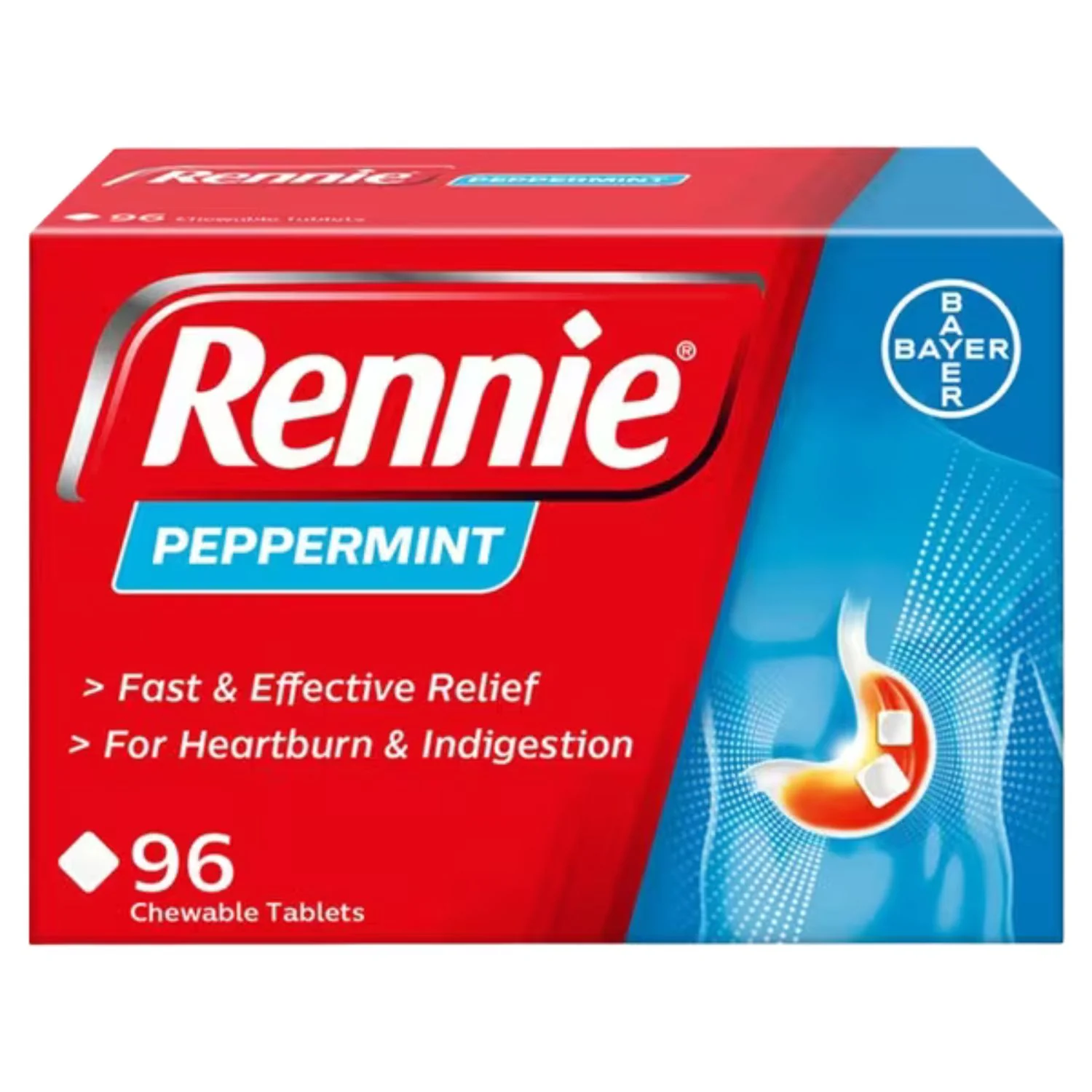 Rennie Peppermint Tablets - 96s