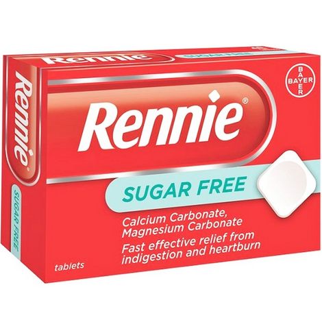 Rennie Sugar Free 24's