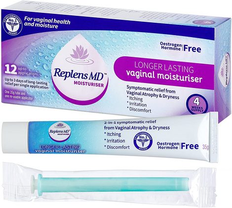 Replens MD Longer Lasting Vaginal Moisturiser 4 Week Supply