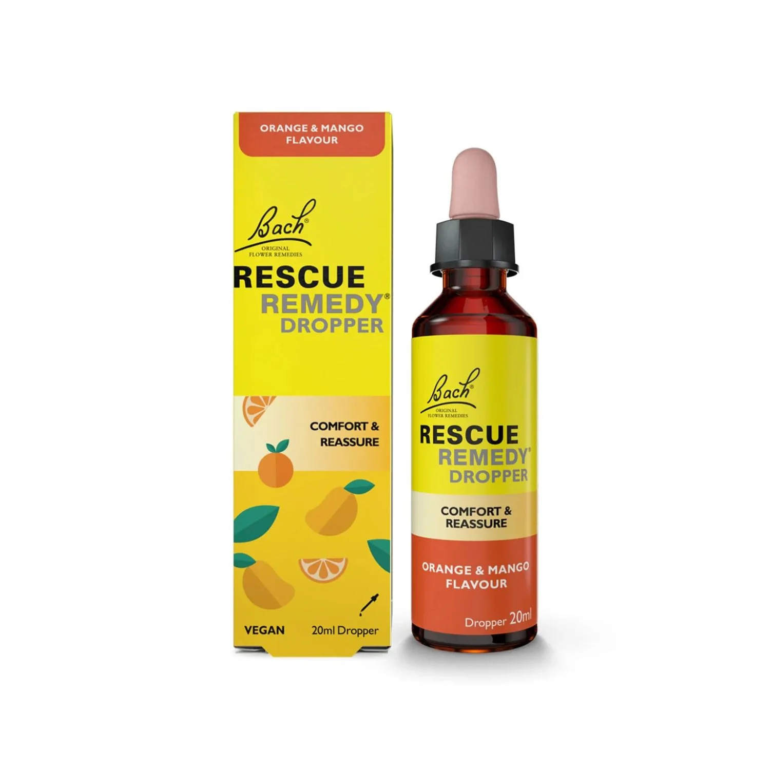 Rescue Remedy Dropper Orange & Mango Flavour 20ml