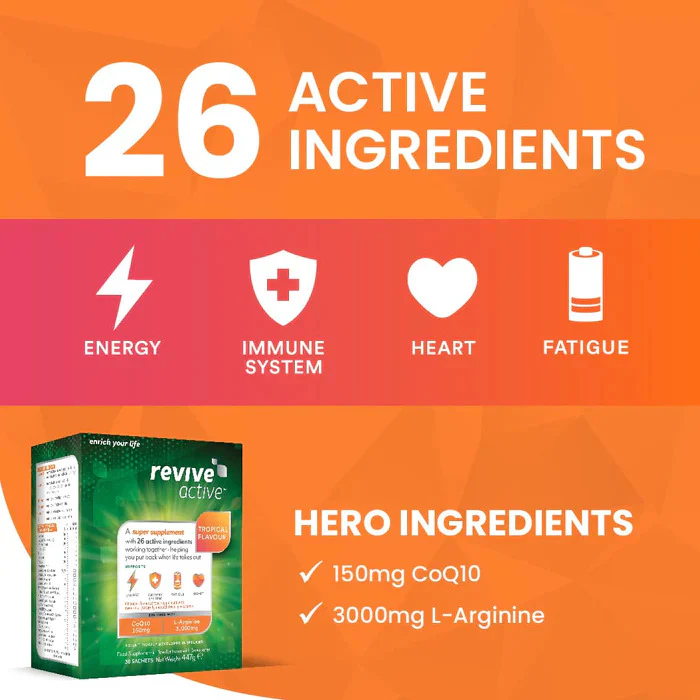 Revive Active Tropical Flavour 7 Sachets - Image 5