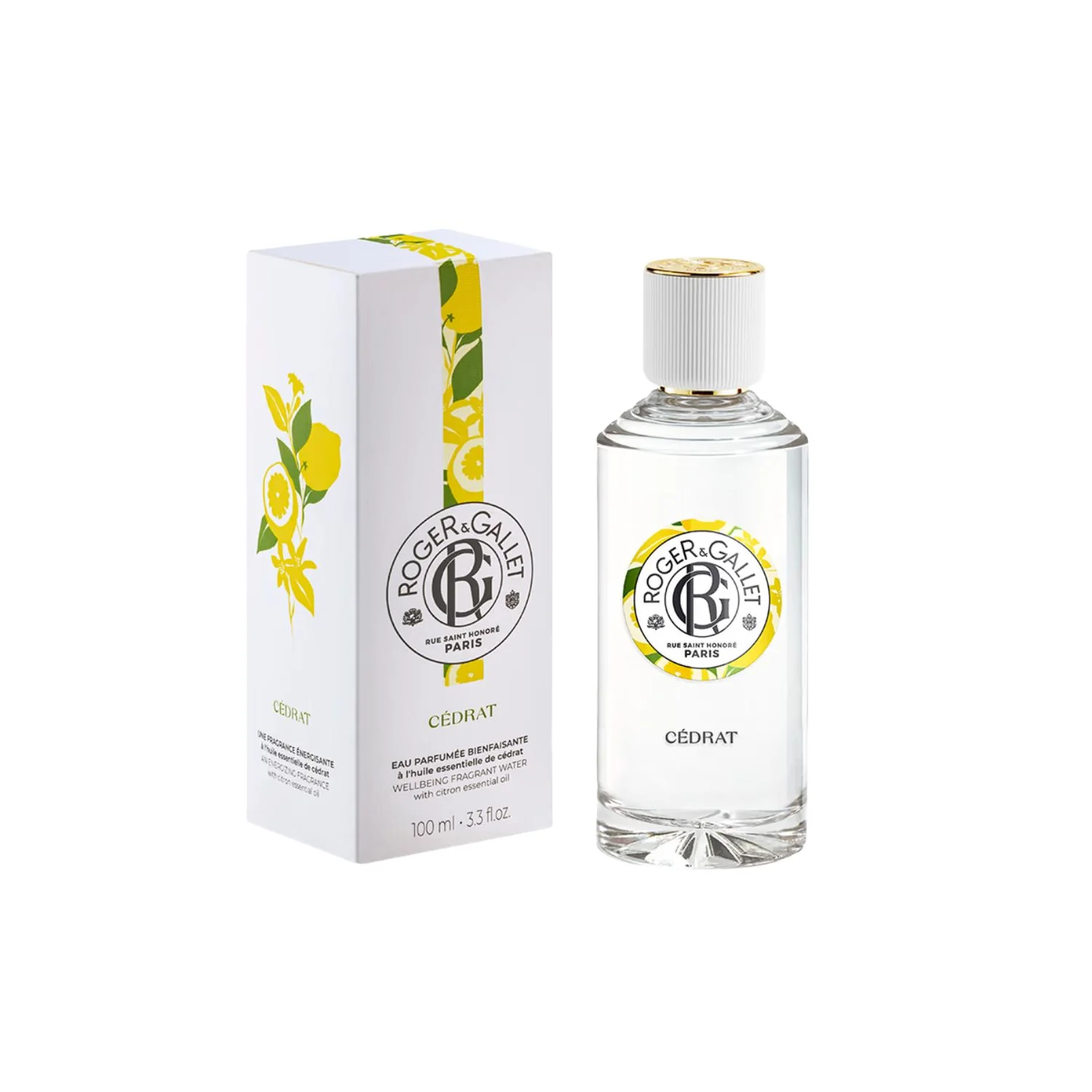 Roger & Gallet Cedrat Wellbeing Fragrant Water 100ml