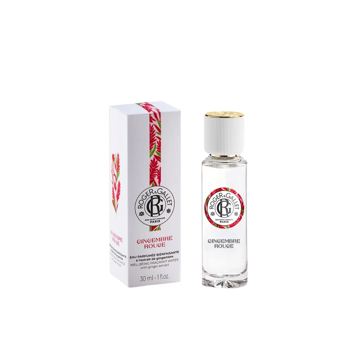 Roger & Gallet Gingembre Rouge Wellbeing Fragrant Water 30ml