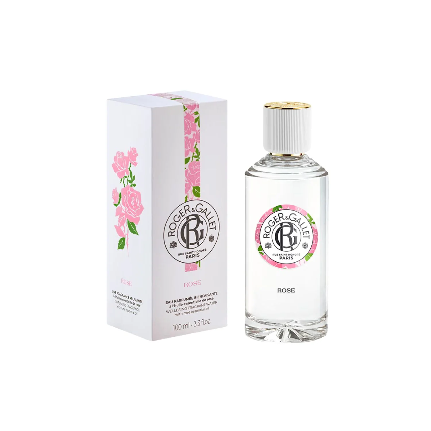 Roger & Gallet Rose Wellbeing Fragrant Water 100ml