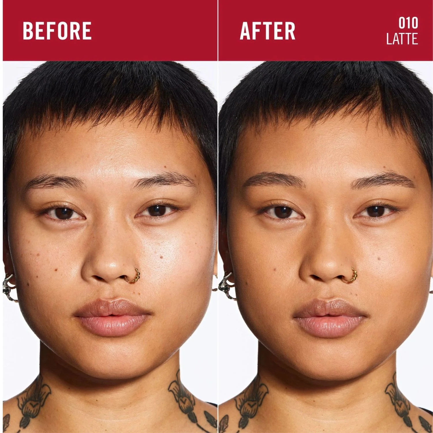 Rimmel Lasting Finish Compact Foundation 010 Latte - Image 2