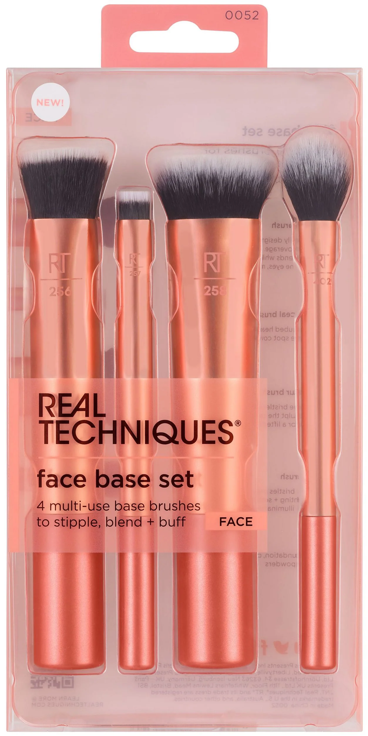 Real Techniques Face Base 4 Piece Brush Kit
