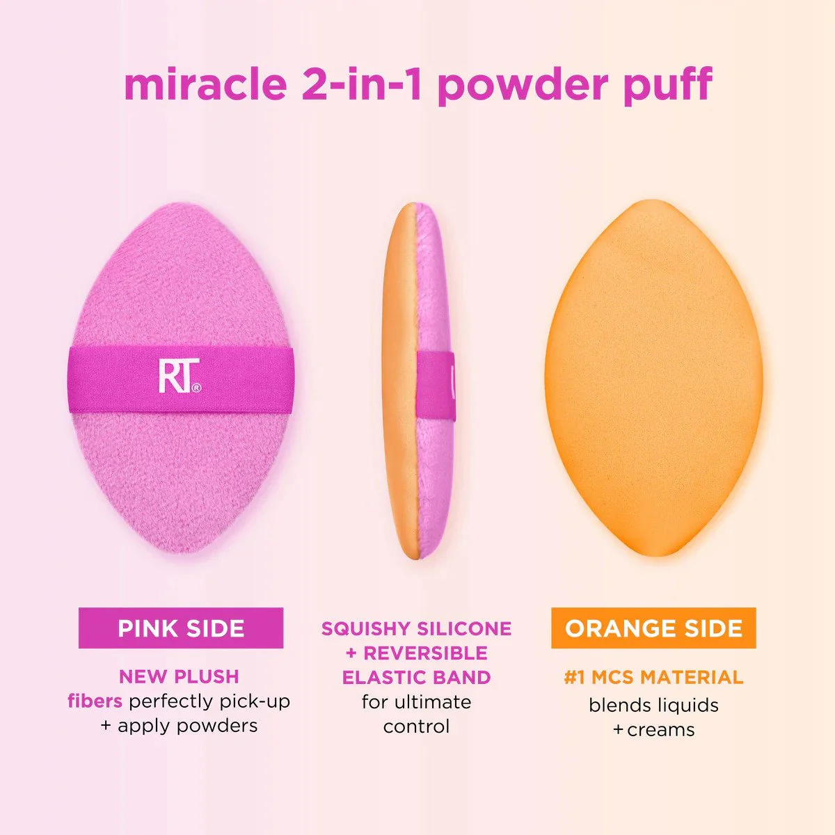 Real Techniques Miracle 2-in-1 Powder Puff - Image 8