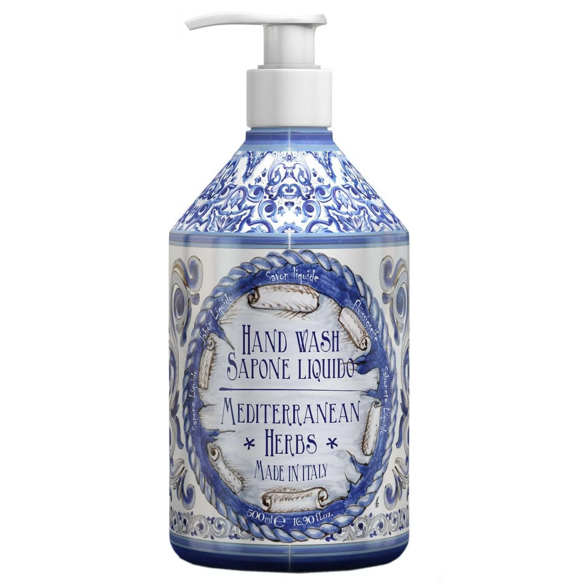 Rudy Profumi Mediterranean Herbs Liquid Hand Soap 500ML