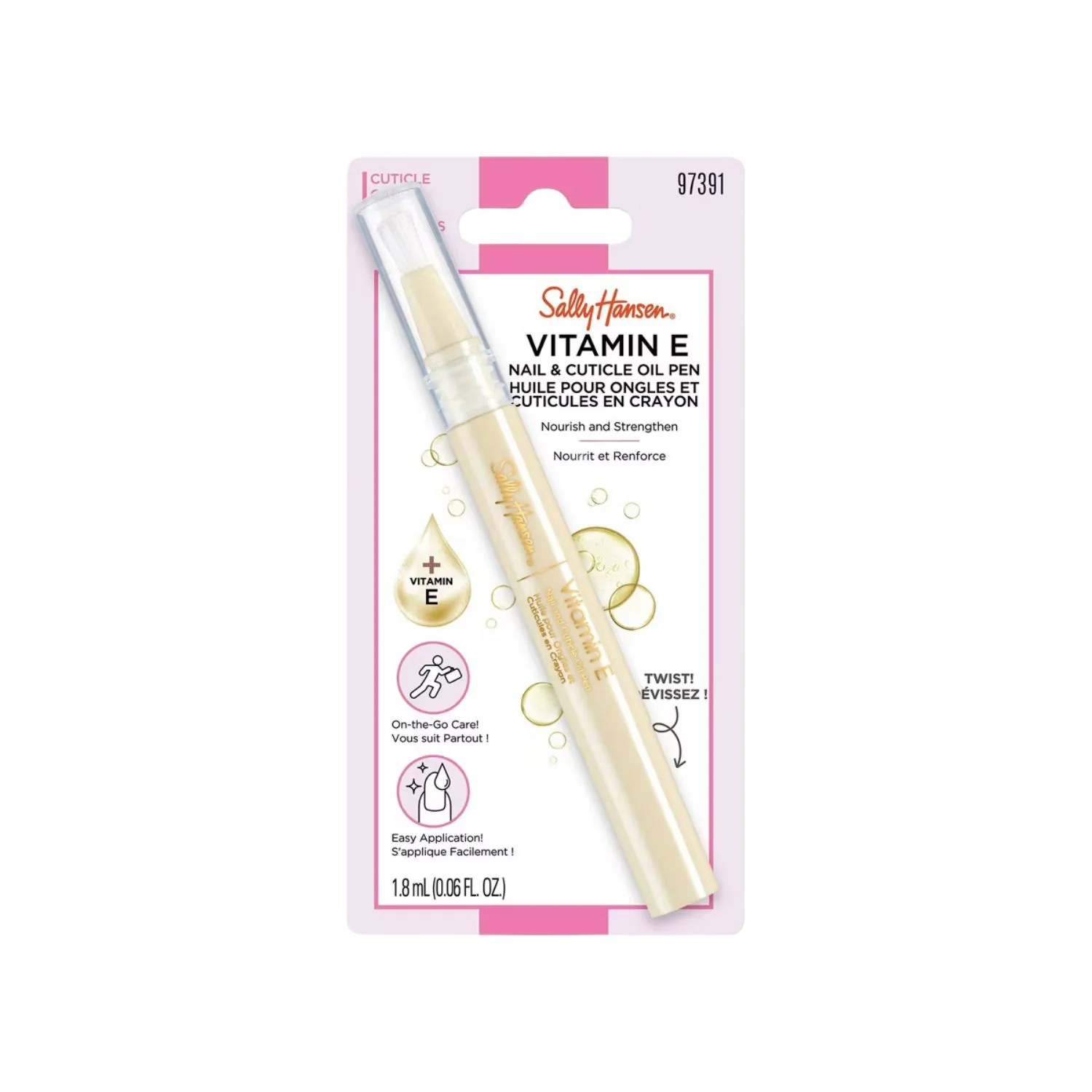 Sally Hansen Nail Treatment Vitamin E Nail & Cuticle Oil Pen