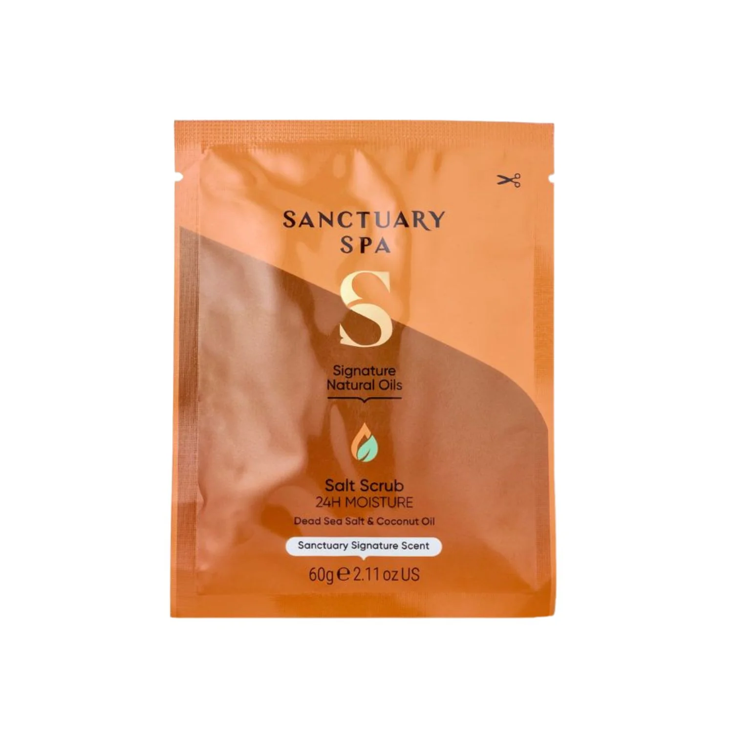Sanctuary Spa Signature Natural Oils Salt Scrub 60g