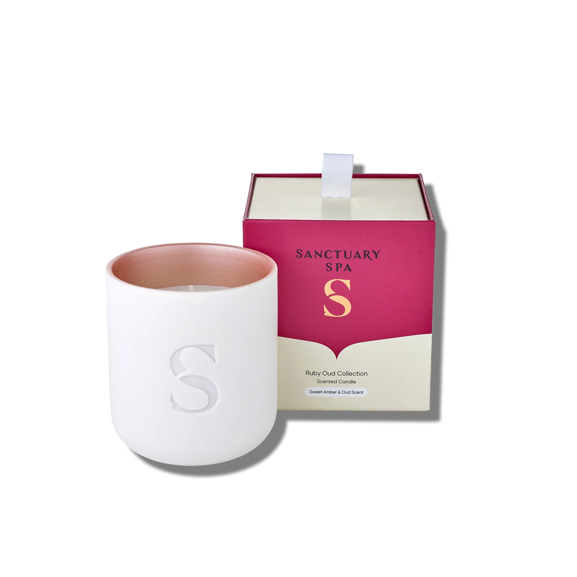 Sanctuary Spa Ruby Oud Scented Candle
