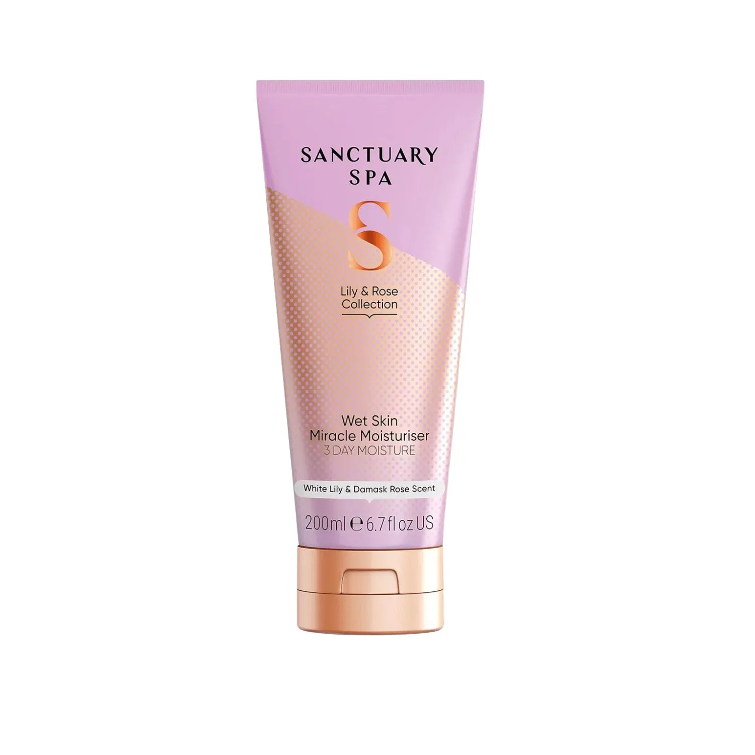 Sanctuary Spa Lily & Rose Collection Wet Skin Miracle Moisturiser 200ml