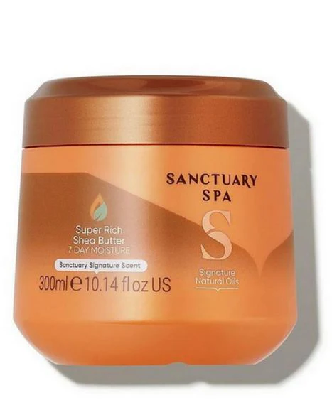 Sanctuary Spa Signature Natural Oils Super Rich Shea Butter 300ml