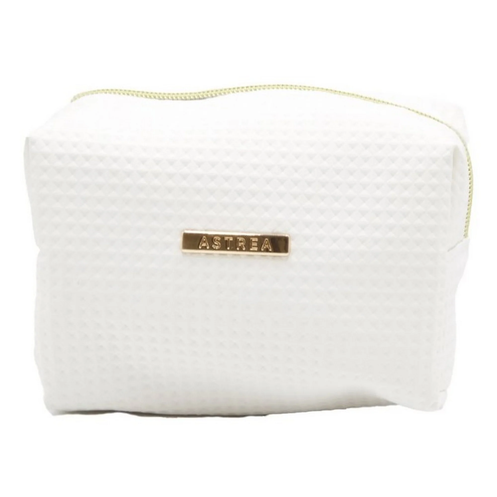 Sanjo White Waffle Washbag