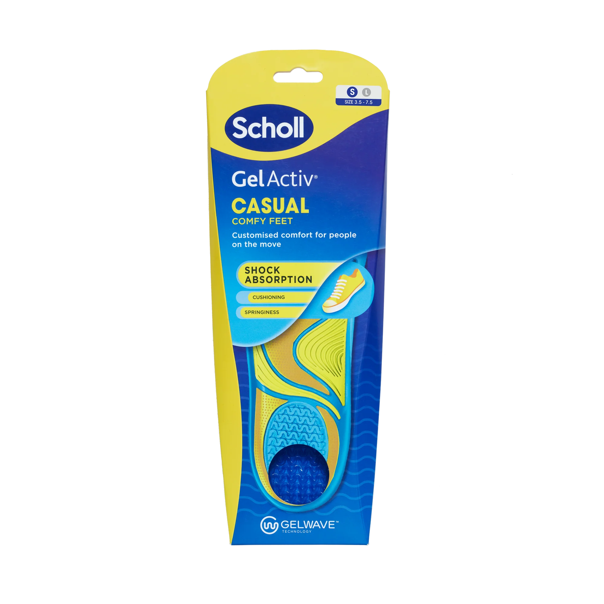 Scholl Gel Activ Casual Insoles Small
