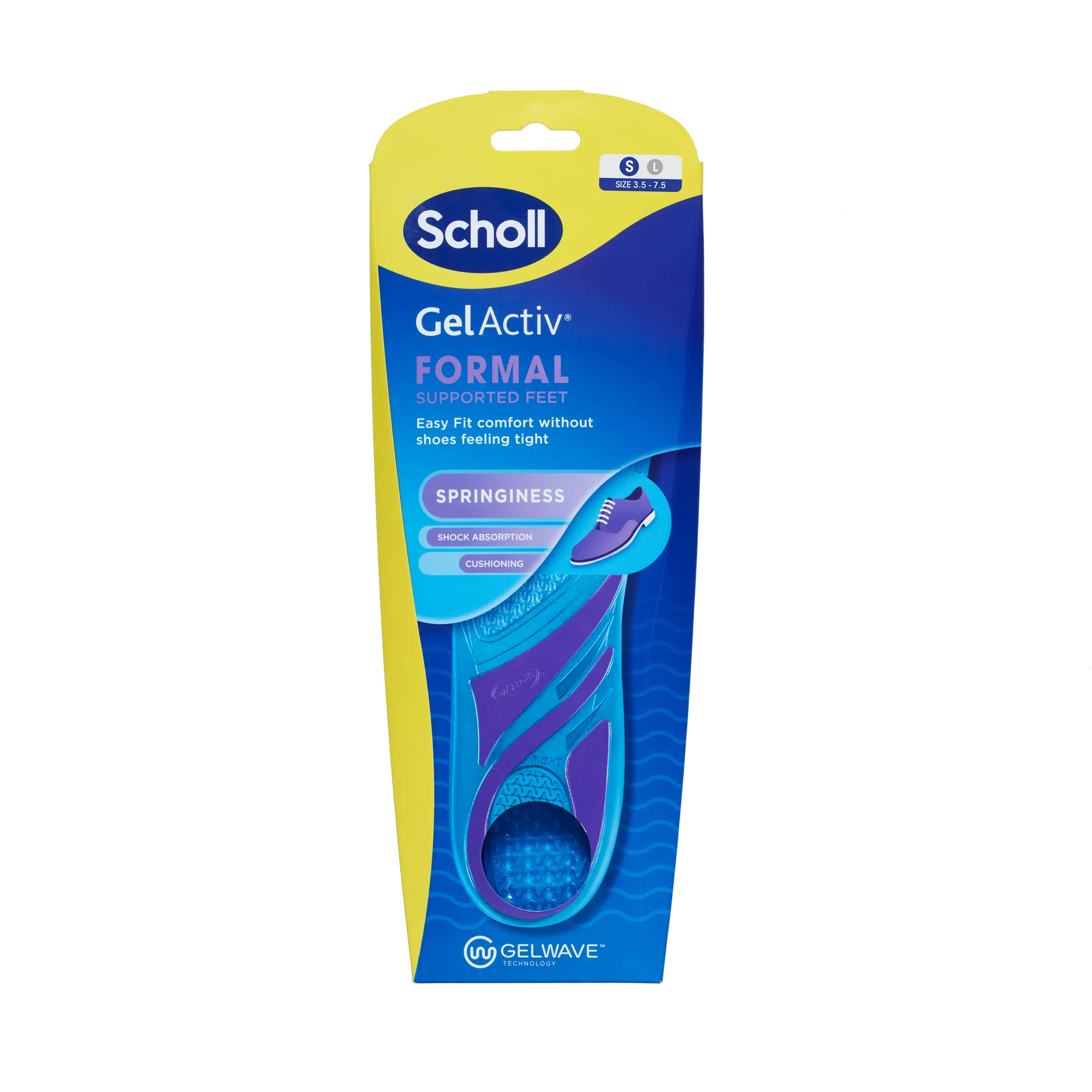 Sscholl Gel Activ Formal Insoles Small