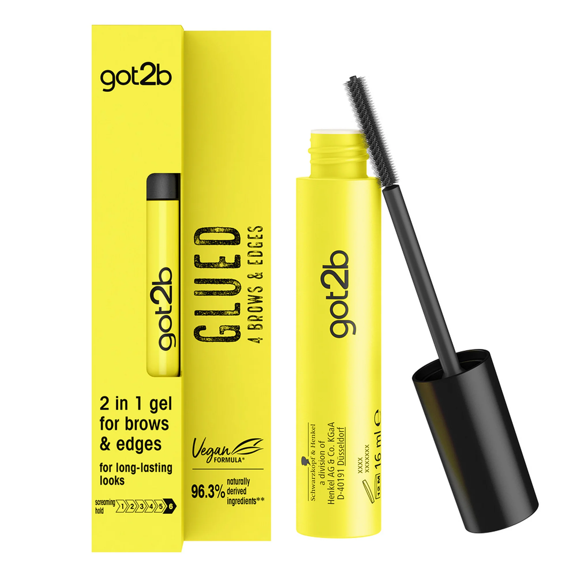 Schwarzkopf Got2b Glued 4 Edges & Brows - 16ml (Strong Hold) - Image 2