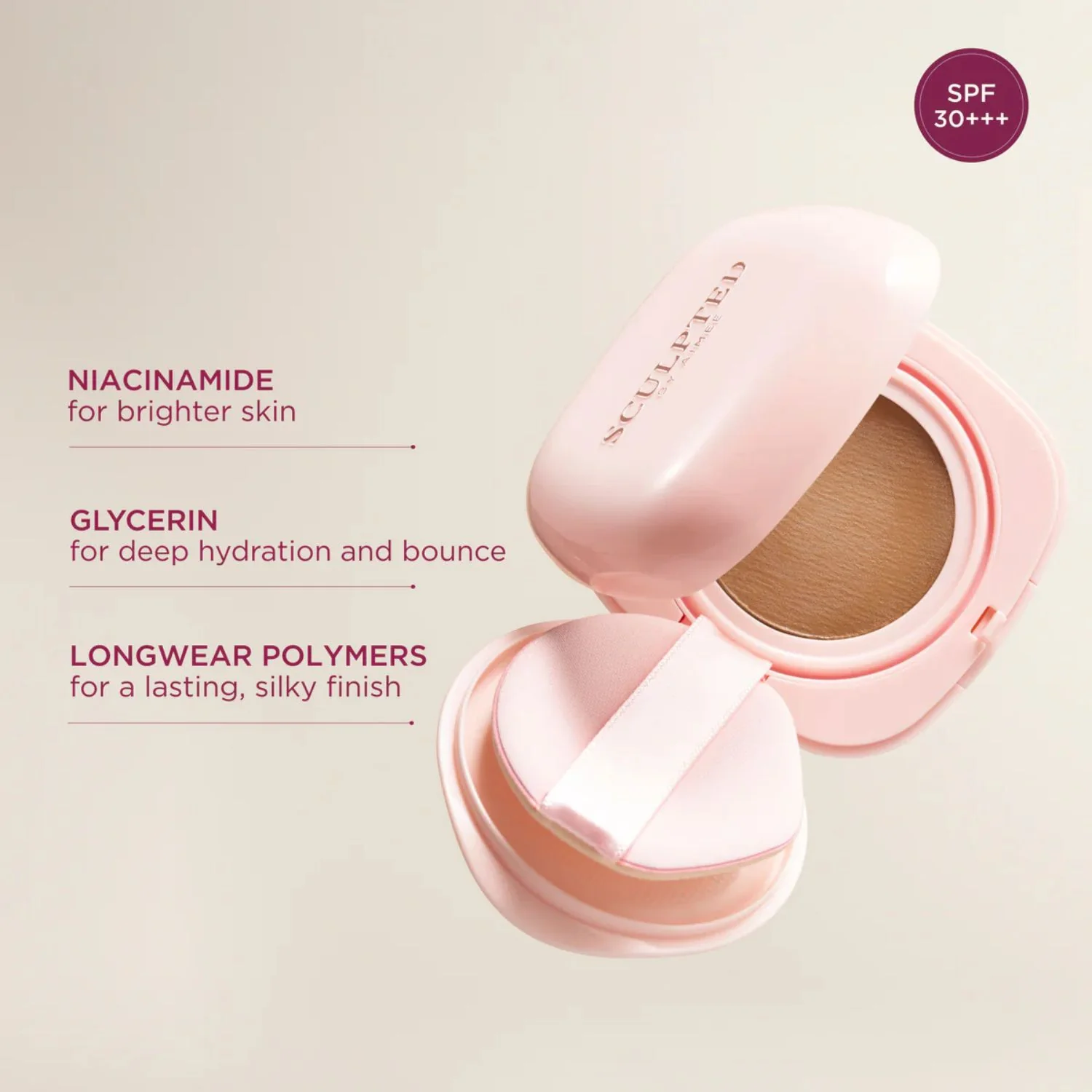 Sculpted Cream Cushion Foundation 2w - Image 3