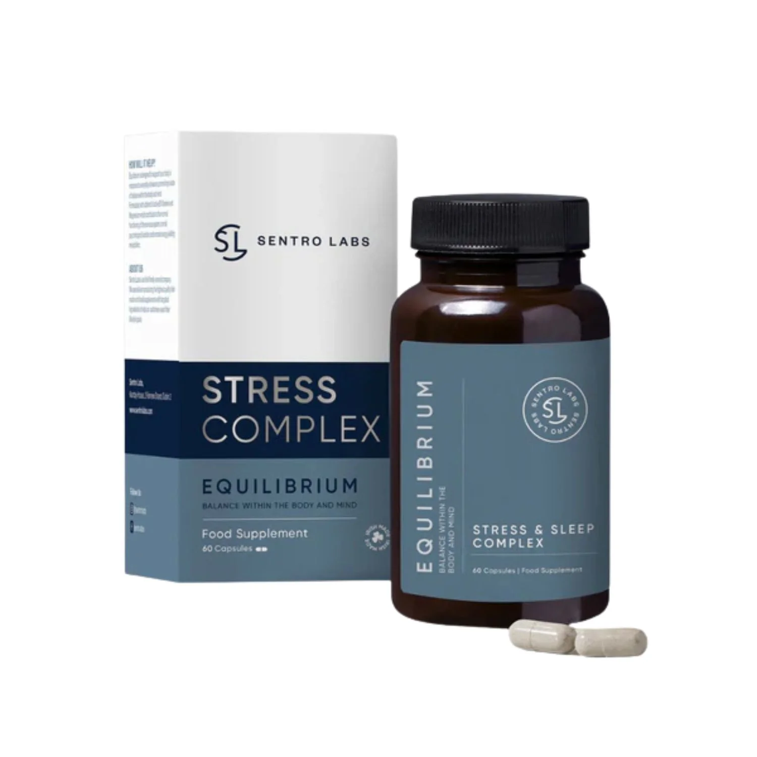 Sentro Labs Equilibrium Sleep & Stress Support 60 Caps
