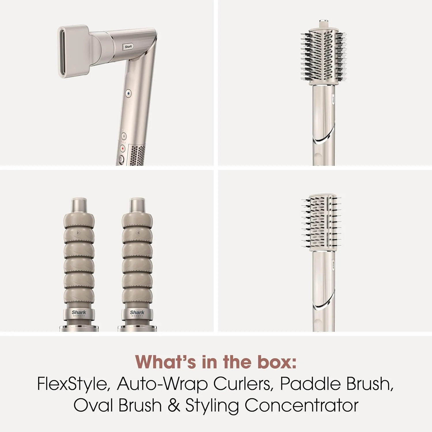 Shark FlexStyle 4-in-1 Air Styler + Hair Dryer Stone - Image 2