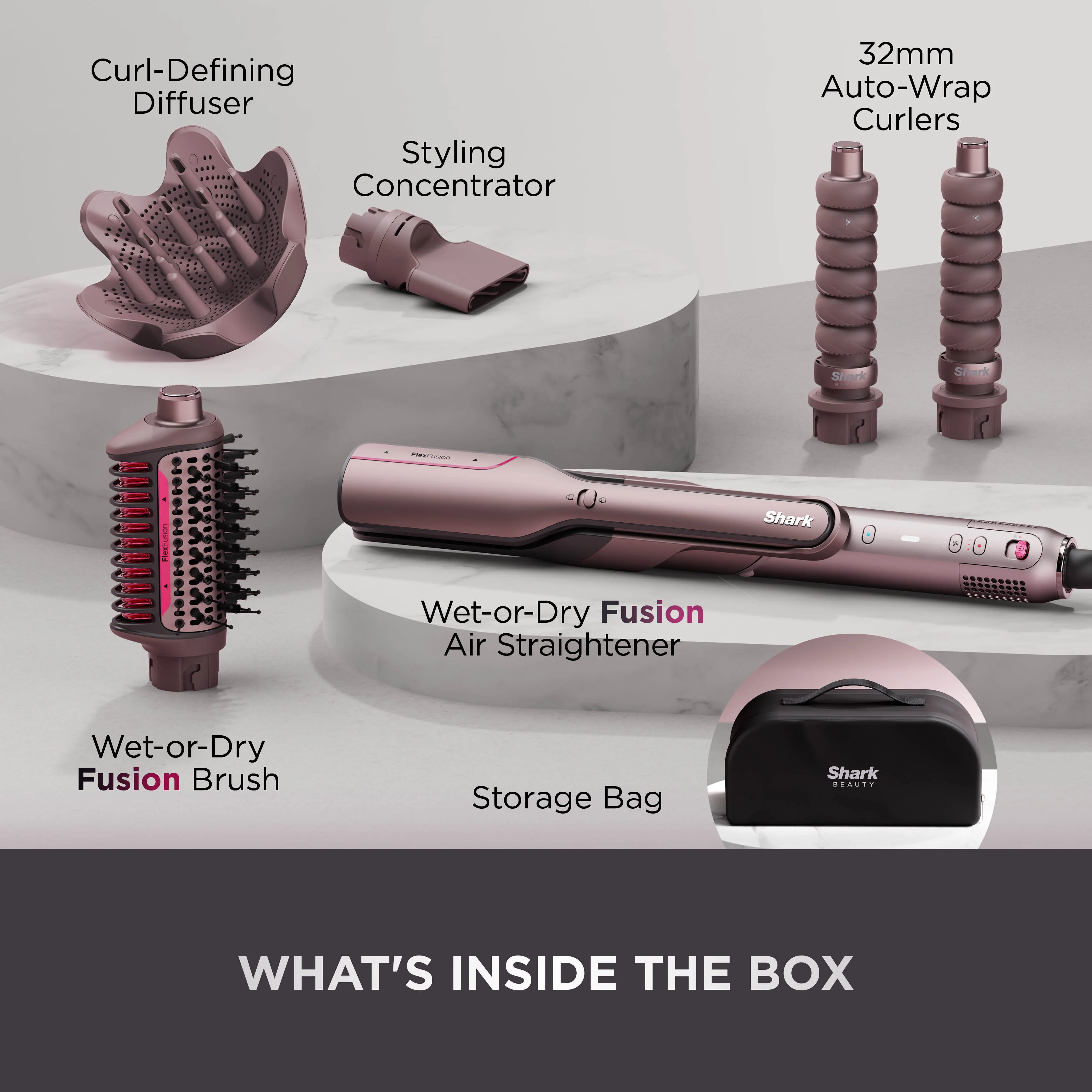Shark Flexstyle Heat Straight 5 In 1 Hair Styler With Storage - Image 3