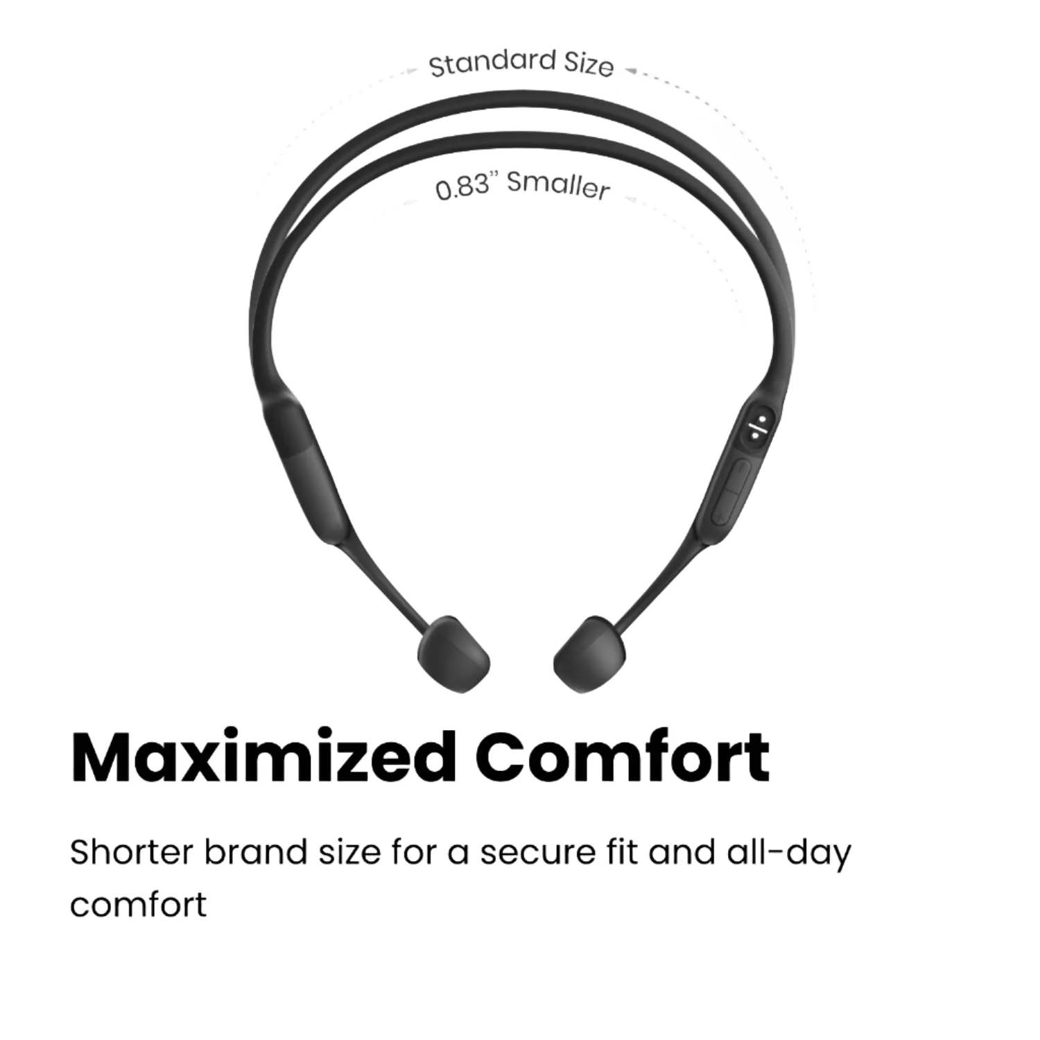 Shokz Open Run Mini Black Headphones - Image 3