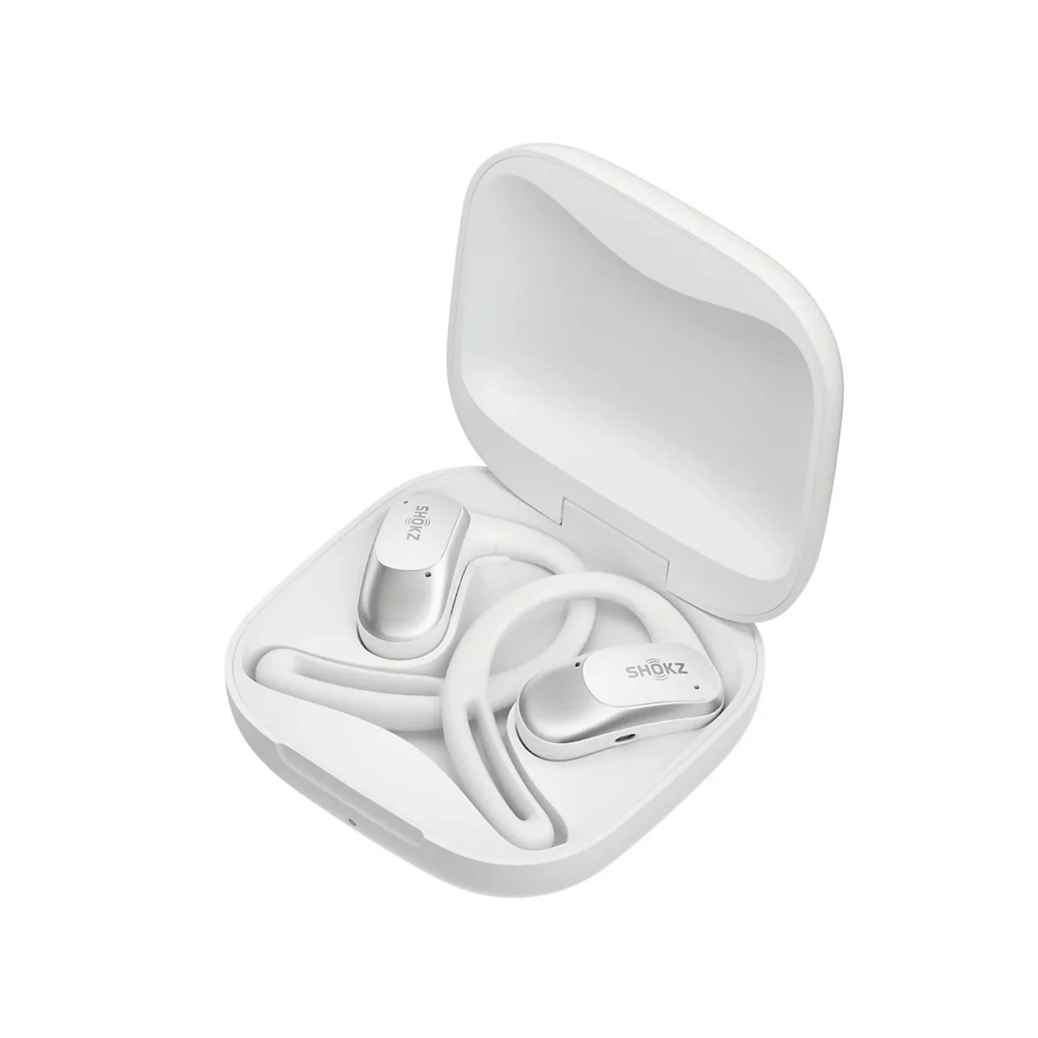 Shokz OpenFit Air True Wireless Earbuds – White - Image 2