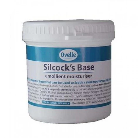 Ovelle Silcocks Base - Emollient Cream for Dry Skin Relief