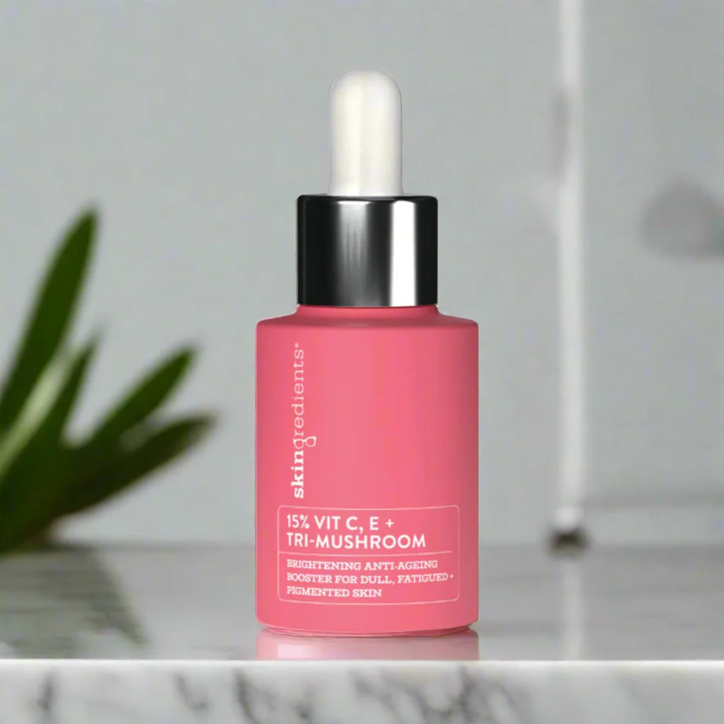 Skingredients 15% Vitamin C, E + Tri-Mushroom Serum 30ml - Image 4